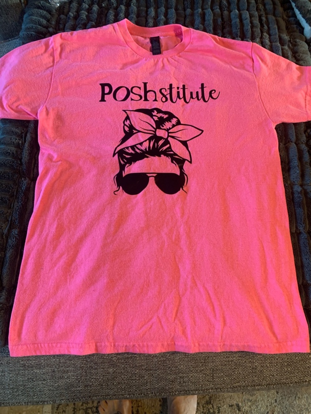 Posh lovers!  Pink Graphic Tee